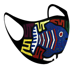 Mascarilla de Mola de pez azul